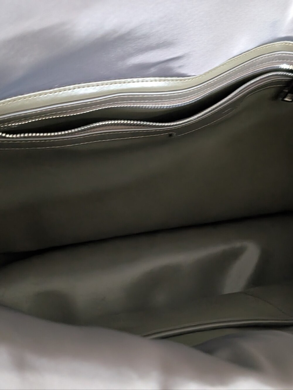 Brandon Blackwood Olive Green Nia Oversized Duffle - Picture 5 of 5